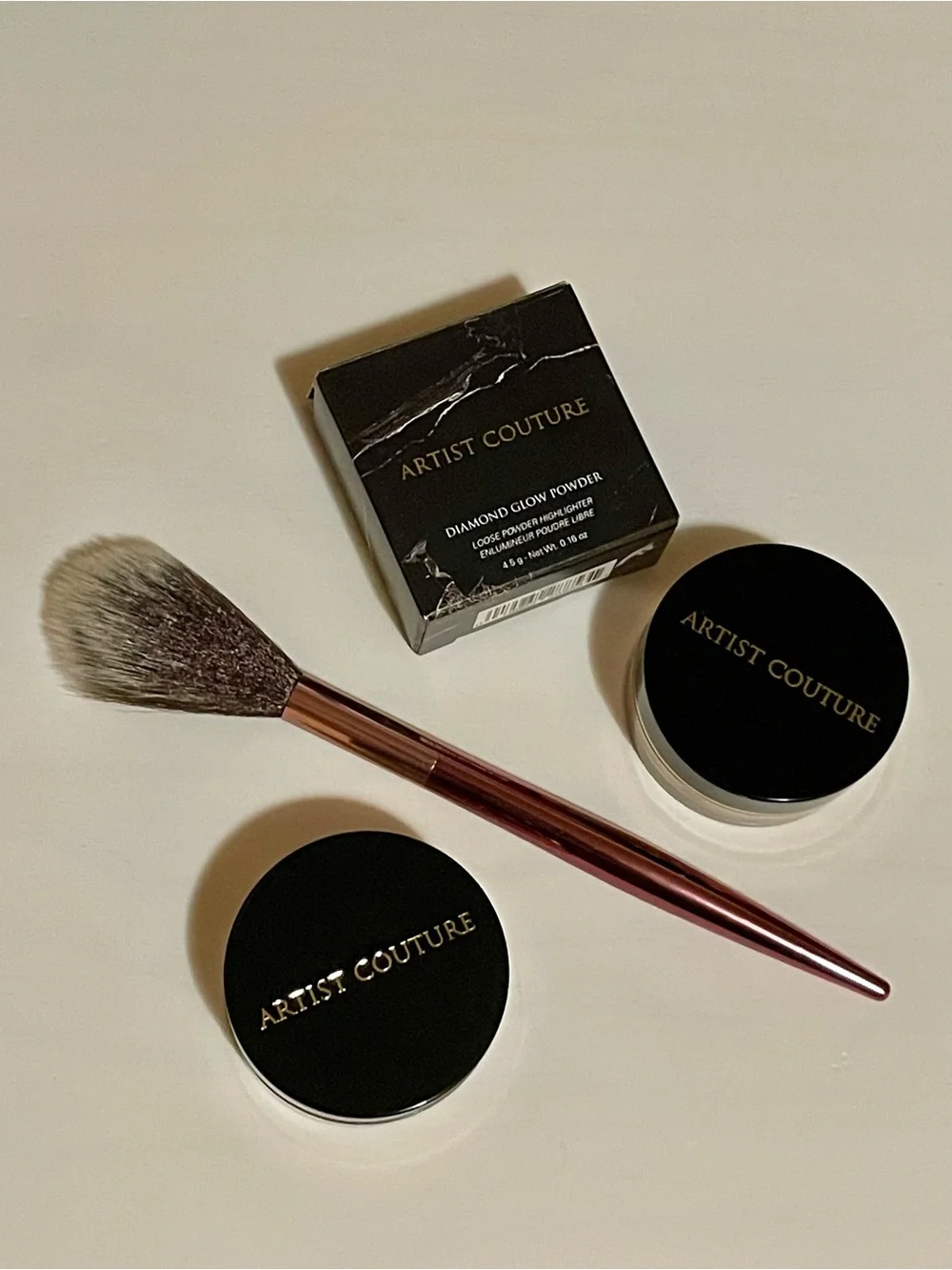 NEW Artist Couture Diamond Glow Powder Highlight Bundle + Brush